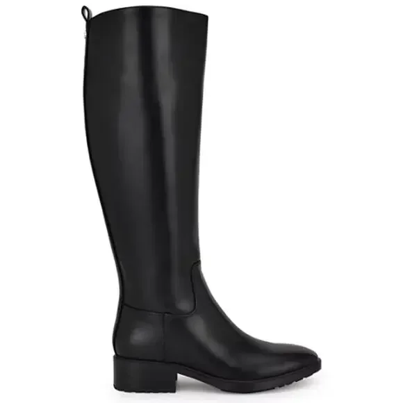 Nine West Women's Barile Knee High Boots in Black NEW Size 8 - Picture 2 of 8